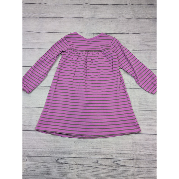 6 Hanna Andersson Striped Play Dress - Picture 4 of 6